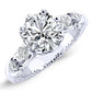 Oleana Round Diamond Bridal Set (Lab Grown Igi Cert) whitegold