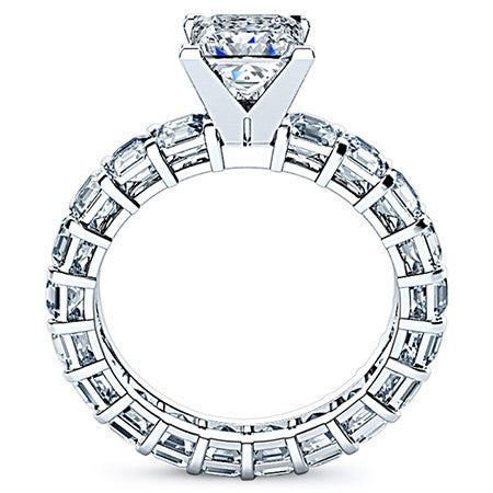 Willow Princess Diamond Engagement Ring (Lab Grown Igi Cert) whitegold