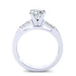 Sorrel Princess Diamond Engagement Ring (Lab Grown Igi Cert) whitegold