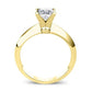 Senna Princess Diamond Engagement Ring (Lab Grown Igi Cert) yellowgold