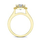 Anise Cushion Diamond Engagement Ring (Lab Grown Igi Cert) yellowgold