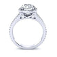 Silene Round Diamond Engagement Ring (Lab Grown Igi Cert) whitegold