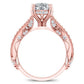 Tansy Cushion Diamond Engagement Ring (Lab Grown Igi Cert) rosegold