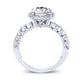 Sweetpea Round Diamond Engagement Ring (Lab Grown Igi Cert) whitegold