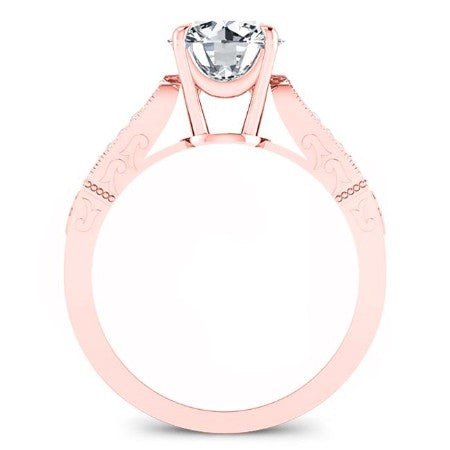 Heath Round Diamond Engagement Ring (Lab Grown Igi Cert) rosegold