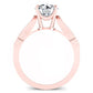Heath Round Diamond Engagement Ring (Lab Grown Igi Cert) rosegold