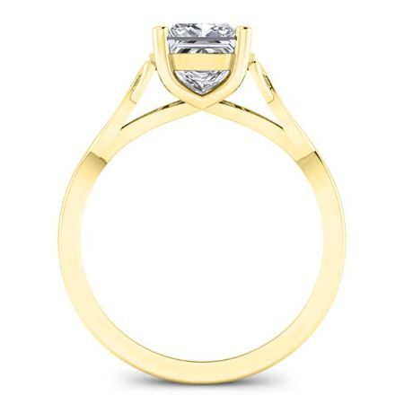 Nolina Princess Diamond Engagement Ring (Lab Grown Igi Cert) yellowgold