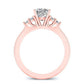 Alyssa Cushion Diamond Engagement Ring (Lab Grown Igi Cert) rosegold