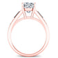 Bergamot Cushion Diamond Engagement Ring (Lab Grown Igi Cert) rosegold