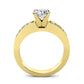 Eliza Cushion Diamond Engagement Ring (Lab Grown Igi Cert) yellowgold