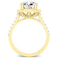 Aster Round Diamond Engagement Ring (Lab Grown Igi Cert) yellowgold