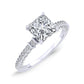 Daphne Princess Diamond Bridal Set (Lab Grown Igi Cert) whitegold