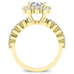 Privet Princess Diamond Engagement Ring (Lab Grown Igi Cert) yellowgold