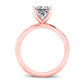 Baneberry Princess Diamond Engagement Ring (Lab Grown Igi Cert) rosegold