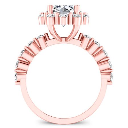 Privet Round Diamond Engagement Ring (Lab Grown Igi Cert) rosegold