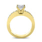 Eliza Princess Diamond Bridal Set (Lab Grown Igi Cert) yellowgold