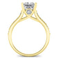 Calluna Princess Diamond Engagement Ring (Lab Grown Igi Cert) yellowgold