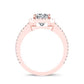 Freesia Cushion Diamond Engagement Ring (Lab Grown Igi Cert) rosegold