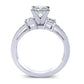 Hazel Princess Diamond Engagement Ring (Lab Grown Igi Cert) whitegold