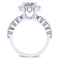 Privet Cushion Diamond Engagement Ring (Lab Grown Igi Cert) whitegold