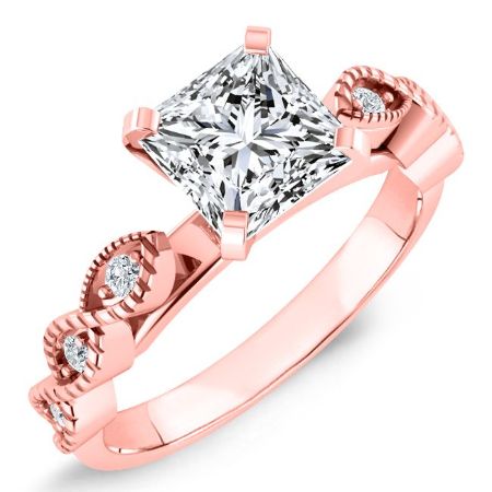 Sophora Princess Diamond Bridal Set (Lab Grown Igi Cert) rosegold