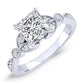 Laurel Princess Diamond Bridal Set (Lab Grown Igi Cert) whitegold