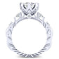 Oleana Round Diamond Engagement Ring (Lab Grown Igi Cert) whitegold
