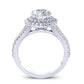 Viola Round Diamond Engagement Ring (Lab Grown Igi Cert) whitegold