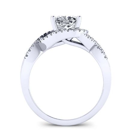 Dianella Cushion Diamond Engagement Ring (Lab Grown Igi Cert) whitegold