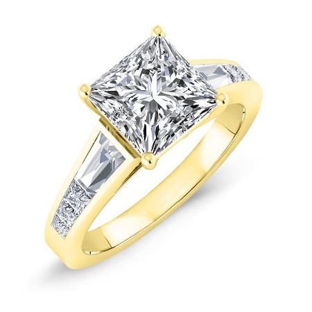 Bergamot Princess Diamond Bridal Set (Lab Grown Igi Cert) yellowgold