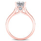 Calluna Princess Diamond Engagement Ring (Lab Grown Igi Cert) rosegold