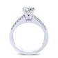 Malva Round Diamond Bridal Set (Lab Grown Igi Cert) whitegold