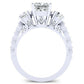 Calix Princess Diamond Bridal Set (Lab Grown Igi Cert) whitegold