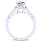 Heath Cushion Diamond Bridal Set (Lab Grown Igi Cert) whitegold