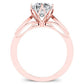 Pieris Cushion Diamond Bridal Set (Lab Grown Igi Cert) rosegold