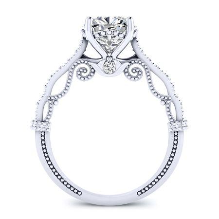 Laylani Cushion Diamond Bridal Set (Lab Grown Igi Cert) whitegold