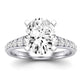 Holly Oval Diamond Bridal Set (Lab Grown Igi Cert) whitegold