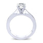 Petunia Cushion Diamond Bridal Set (Lab Grown Igi Cert) whitegold