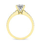 Holly Princess Diamond Bridal Set (Lab Grown Igi Cert) yellowgold