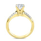 Heather Round Diamond Bridal Set (Lab Grown Igi Cert) yellowgold