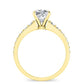 Holly Cushion Diamond Bridal Set (Lab Grown Igi Cert) yellowgold