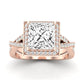 Moonflower Princess Diamond Bridal Set (Lab Grown Igi Cert) rosegold