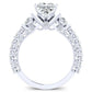 Belle Princess Diamond Bridal Set (Lab Grown Igi Cert) whitegold