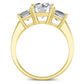 Dietes Round Diamond Bridal Set (Lab Grown Igi Cert) yellowgold