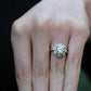 Coralbells Round Diamond Engagement Ring (Lab Grown Igi Cert) whitegold