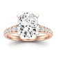 Holly Oval Diamond Bridal Set (Lab Grown Igi Cert) rosegold