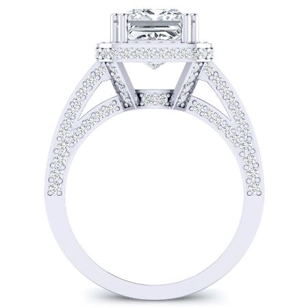 Buttercup Princess Diamond Bridal Set (Lab Grown Igi Cert) whitegold