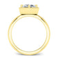 Aspen Round Diamond Bridal Set (Lab Grown Igi Cert) yellowgold