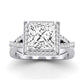 Moonflower Princess Diamond Bridal Set (Lab Grown Igi Cert) whitegold