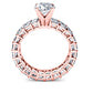 Blossom Round Diamond Bridal Set (Lab Grown Igi Cert) rosegold